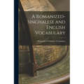 A Romanized-Singhalese and English Vocabulary