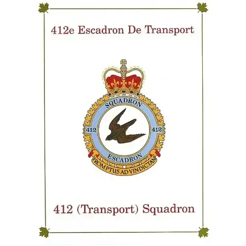 412e Escadron de Transport: 412 (Transport) Squadron
