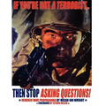 If You're Not a Terrorist... Then Stop Asking Questions: Remixed War Propaganda