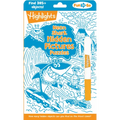 Neon Shark Hidden Pictures Puzzles: Fun Seek-And-Find Kids Activity Book for Ages 69 with Over 300 Hidden Objects and Bonus Gel Marker for On-The-Go P