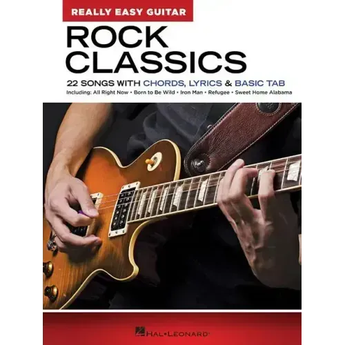 Rock Classics - Really Easy Guitar Series: 22 Songs with Chords, Lyrics & Basic Tab