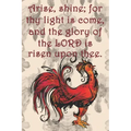 Arise, shine; for thy light is come, and the glory of the LORD is risen upon thee.: Dot Grid Paper