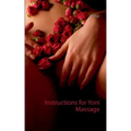 Instructions for Yoni Massage: Tantra Book - Tantric Massage