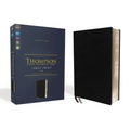 Niv, Thompson Chain-Reference Bible, Large Print, Bonded Leather, Black, Red Letter, Comfort Print