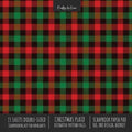 Christmas Plaid Scrapbook Paper Pad 8x8 Scrapbooking Kit for Cardmaking Gifts, DIY Crafts, Printmaking, Papercrafts, Holiday Decorative Pattern Pages