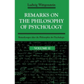Remarks on the Philosophy of Psychology, Volume 2