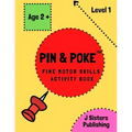 Pin & Poke Fine Motor Skills Activity Book Level 1: For Toddlers and Kids Ages 2+ with Line and Shapes, Popular Activity in Montessori Classroom, Todd