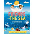 Friends of the Sea: Coloring book for children 3-5 years
