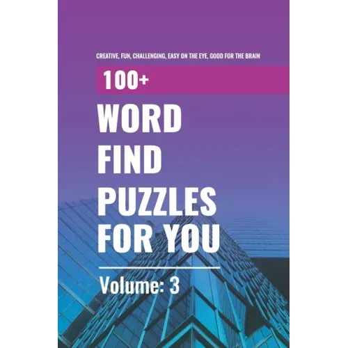 Word Find Puzzle Book: Search Word Puzzle Book
