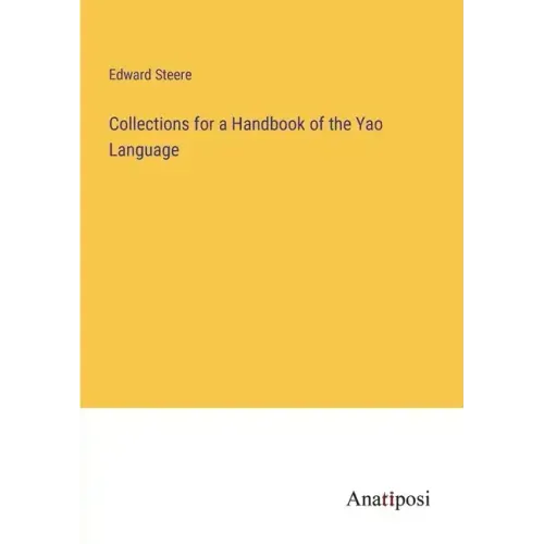 Collections for a Handbook of the Yao Language