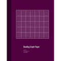 Beading Graph Paper: Peyote Stitch Graph Paper, Seed Beading Grid Paper, Beading on a Loom, 100 Sheets, Purple Cover (8.5"x11")