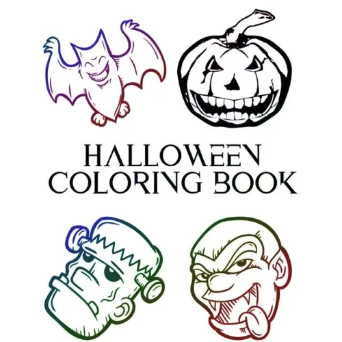 Halloween coloring book: Happy Halloween coloring book: Halloween Characters coloring book, coloring Halloween decorations, Halloween hocus poc