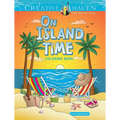 Creative Haven on Island Time Coloring Book