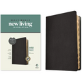 NLT Super Giant Print Bible, Filament Enabled (Genuine Leather, Black, Indexed, Red Letter)