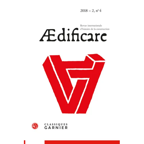 Aedificare: Revue Internationale d'Histoire de la Construction