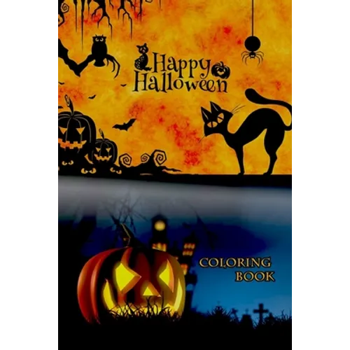 Happy Halloween Coloring Book: For children, Spooky Workbook!