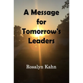 A Message for Tomorrow's Leaders