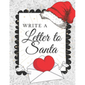 Write A Letter To Santa: Blank Letter Wish List To Write, Decorate And Send To North Pole. Holiday Activities Book for Kids Who Believe In Santa Claus