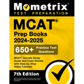 MCAT Prep Books 2024-2025 - 650+ Practice Test Questions, MCAT Secrets Study Guide and Exam Review with Step-By-Step Video Tutorials: [7th Edition]