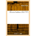 OEuvres badines