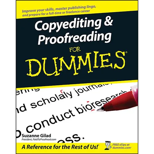 Copyediting and Proofreading for Dummies