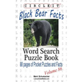 Circle It, Black Bear Facts, Word Search, Puzzle Book