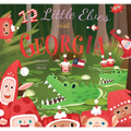 12 Little Elves Visit Georgia: A Christmas Counting Picture Book