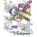 Calendario de Colorear 2021 Mariposas