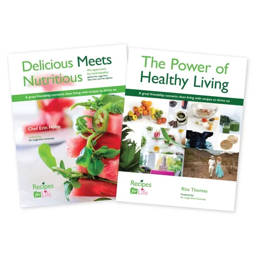 Recipes for Life Boxed Set: A Great Friendship Connects Clean Living with Recipes to Thrive on
