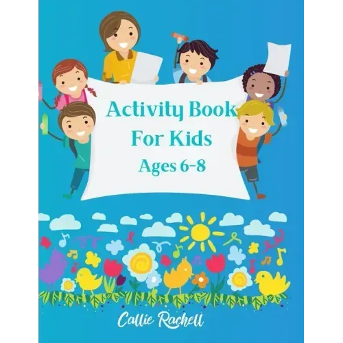 Activity book for kids Ages 6-8