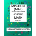 4th Grade MISSOURI MAP, 2019 MATH, Test Prep: 4th Grade MISSOURI ASSESSMENT PROGRAM TEST 2019 MATH Test Prep/Study Guide