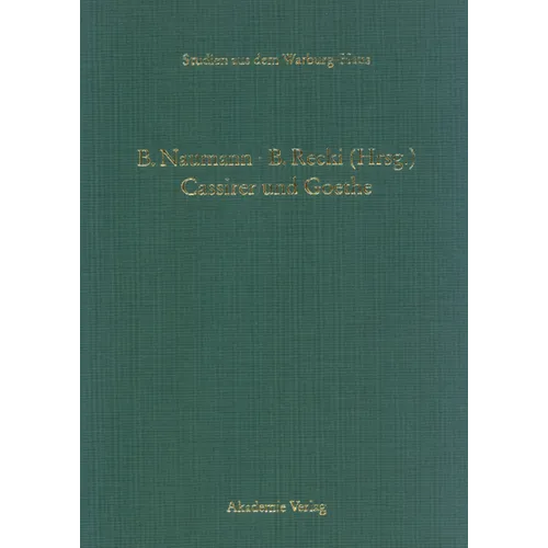 Cassirer und Goethe