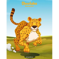 Cheetahs Coloring Book 1
