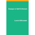 Essays on Self-Criticism