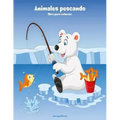 Animales pescando libro para colorear 1