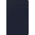 CSB Single-Column Personal Size Bible, Navy Leathertouch