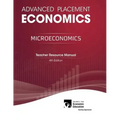 Advanced Placement Economics - Microeconomics: Teacher Resource Manual