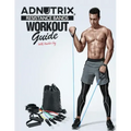 Adnutrix Resistance Bands workout Guide With Workout log