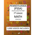 7th Grade PENNSYLVANIA PSSA, 2019 MATH, Test Prep: 7th Grade PENNSYLVANIA SYSTEM of SCHOOL ASSESSMENT 2019 MATH Test Prep/Study Guide