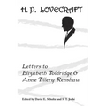 Letters to Elizabeth Toldridge and Anne Tillery Renshaw