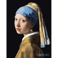 Girl With a Pearl Earring Planner 2021: Johannes Vermeer Daily Agenda: January - December Artistic Weekly Scheduler with Dutch Master Painting Pretty