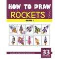 How to Draw Rockets for Kids - Volume 1