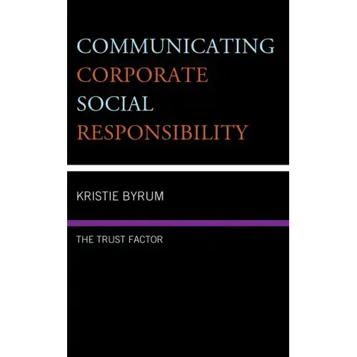 Communicating Corporate Social Responsibility