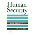 Human Security: Some Reflections