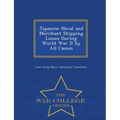 Japanese Naval and Merchant Shipping Losses During World War II by All Causes - War College Series