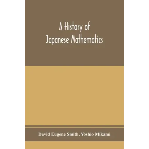 A history of Japanese mathematics