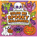Color Me Spooky Halloween Artist's Coloring Book (31 Single-Sided Designs on Thick Paper)