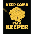 Keep Comb I'm A Keeper: Beekeeping Log Book Apiary Queen Catcher Honey Agriculture