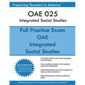 OAE 025 Integrated Social Studies: OAE 025 Integrated Social Studies Ohio Assessments for Educators