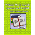 Whimsy Word Search, Spanish and English- Daily Challenge Calendar